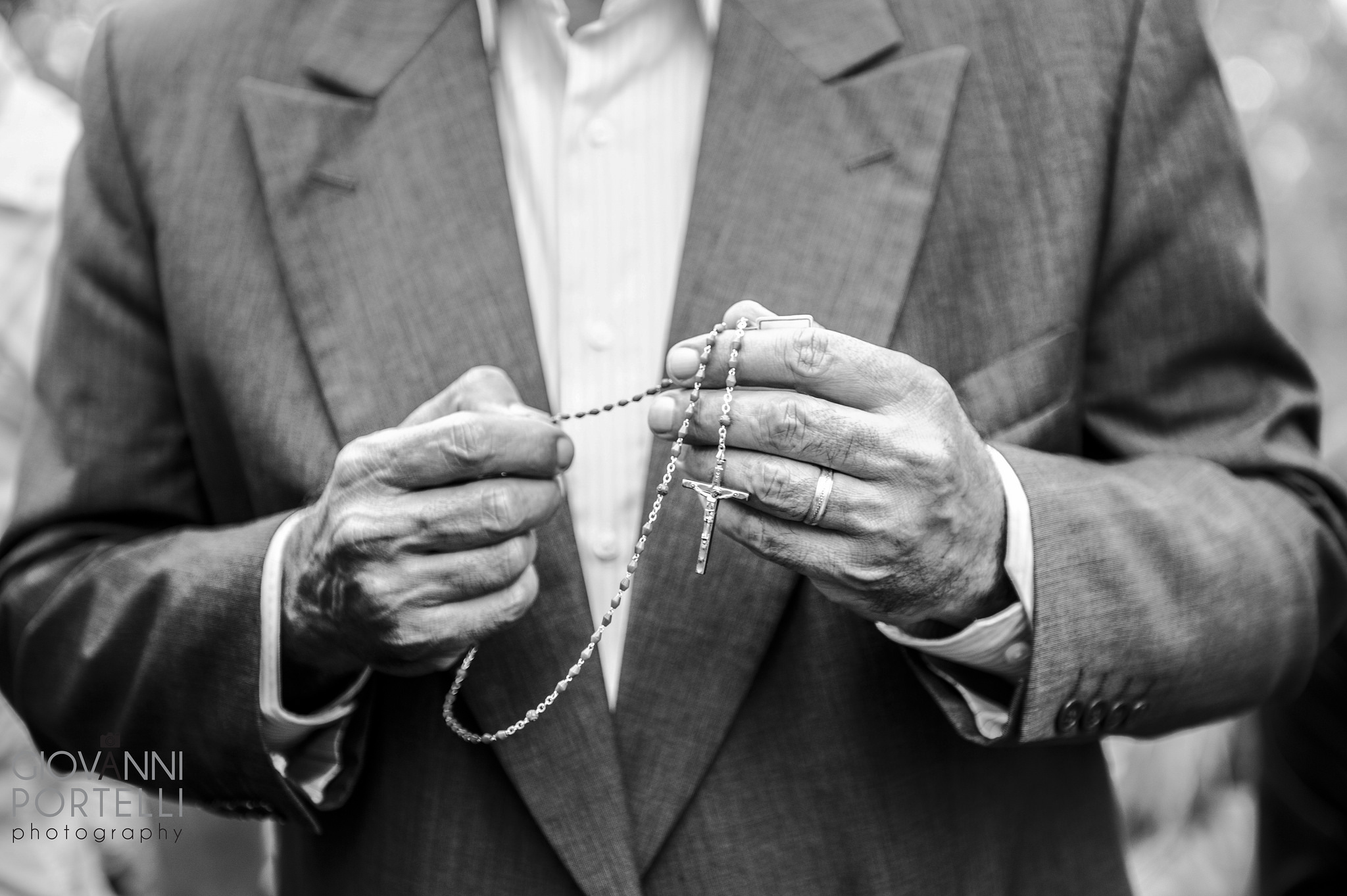 Man WIth Rosary